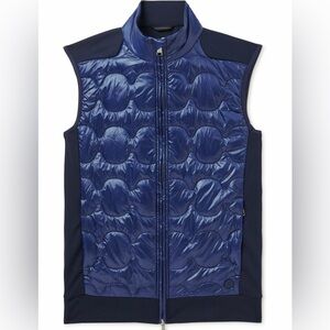 Bogner Torin Quilted Ripstop and Stretch-Jersey Gilet - Blue Medium